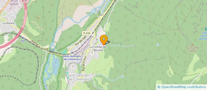 localisation de l'entreprise SCI DE ANGELIS  SAINT-GEORGES-DE-COMMIERS