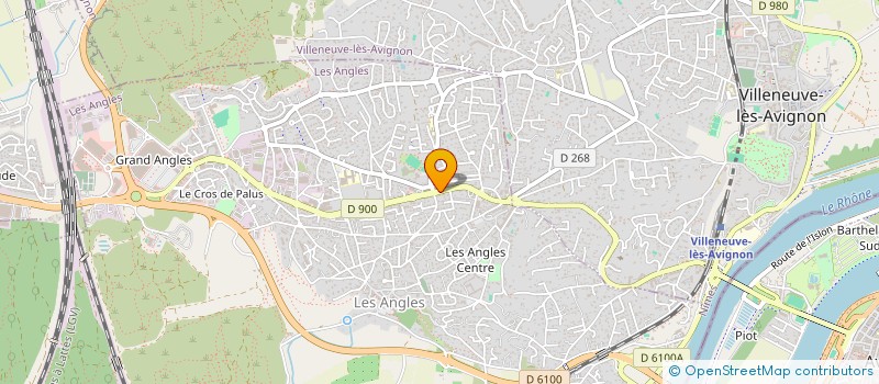 localisation de l'entreprise SCI DE ANGULIS  LES ANGLES