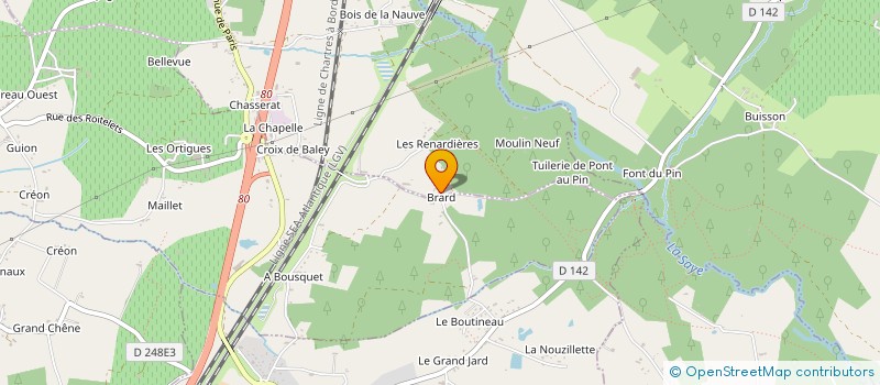 localisation de l'entreprise SCI DE ARAUJO à CAVIGNAC