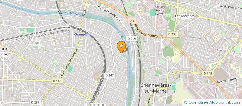 localisation de l'entreprise SCI DE BAC à SAINT-MAUR-DES-FOSSES