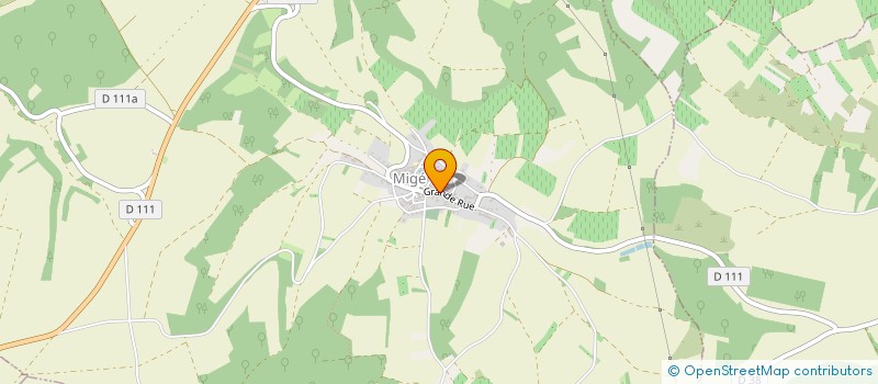 localisation de l'entreprise SCI DE BAIL  CHARENTENAY