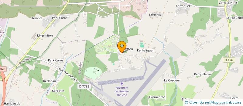 localisation de l'entreprise SCI DE BALANFOURNIS  MONTERBLANC