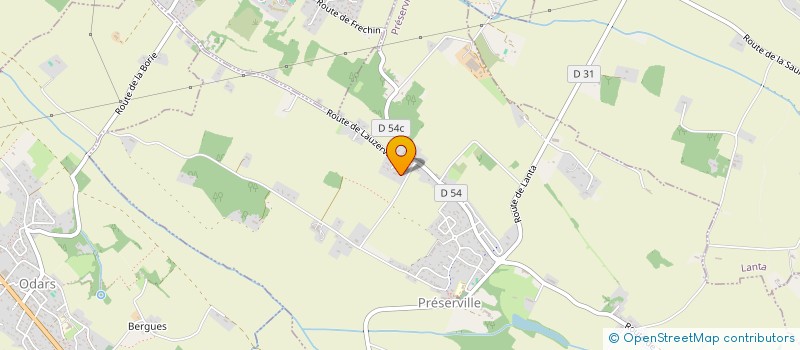 localisation de l'entreprise SCI DE BALTHAZAR  BOURG-SAINT-BERNARD