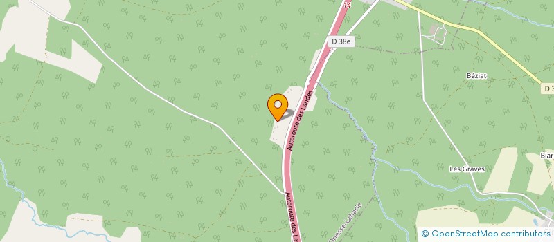 localisation de l'entreprise SCI DE BARY FRERES  ONESSE-LAHARIE