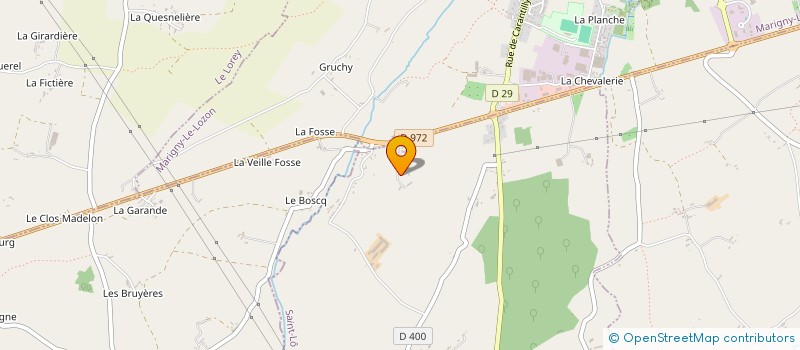 localisation de l'entreprise SCI DE BAS MARAIS  HAUTEVILLE-LA-GUICHARD