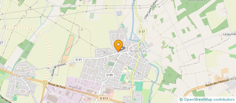 localisation de l'entreprise SCI DE BASSEVILLE  MERY-BISSIERES-EN-AUGE