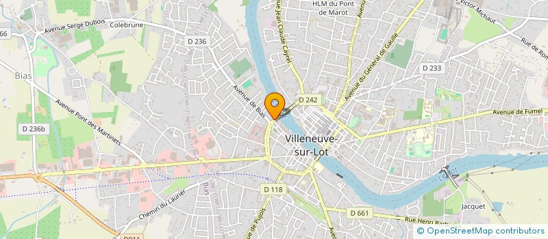 localisation de l'entreprise SCI DE BASTEROUS à VILLENEUVE-SUR-LOT