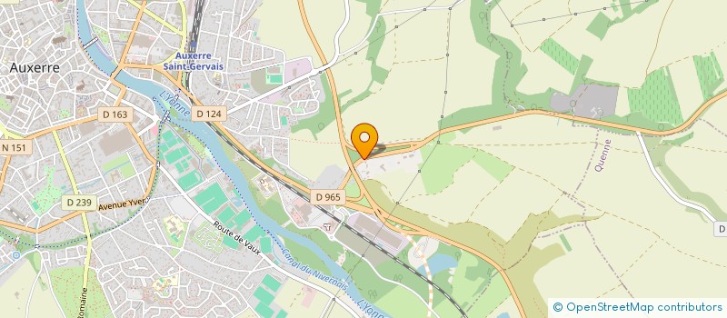 localisation de l'entreprise SCI DE BAULCHES à AUXERRE