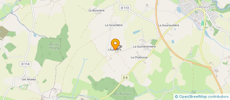 localisation de l'entreprise SCI DE BAYEUX  REAUMUR