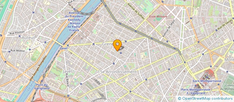 localisation de l'entreprise SCI DE BAYNAST VALLEE  PARIS