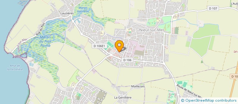 localisation de l'entreprise SCI DE BEAU SOLEIL 24  NIEUL-SUR-MER