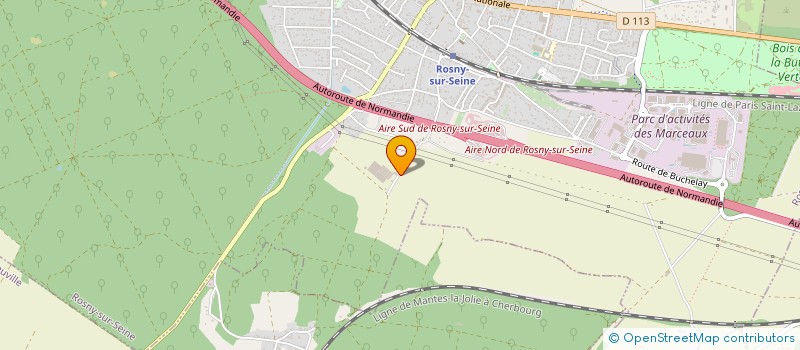 localisation de l'entreprise SCI DE BEAUBOYER  ROSNY-SUR-SEINE