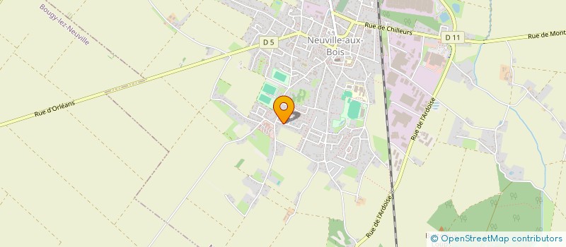 localisation de l'entreprise SCI DE BEAUCE à NEUVILLE-AUX-BOIS