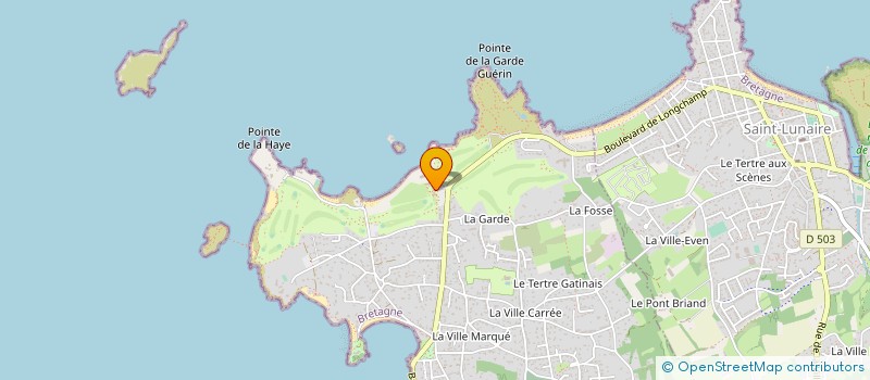 localisation de l'entreprise SCI DE BEAUCE ET SOLOGNE  SAINT-BRIAC-SUR-MER