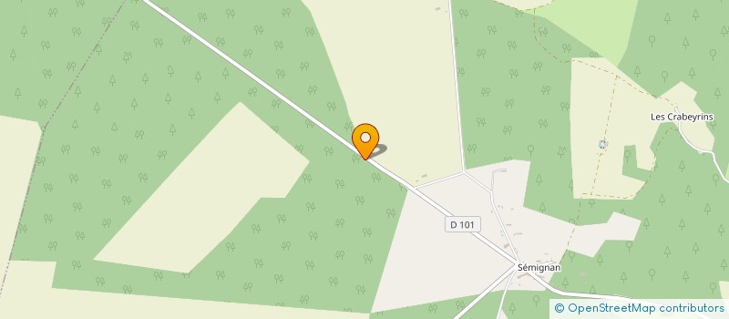 localisation de l'entreprise SCI DE BEAUCHENE  SAINT-LAURENT-MEDOC