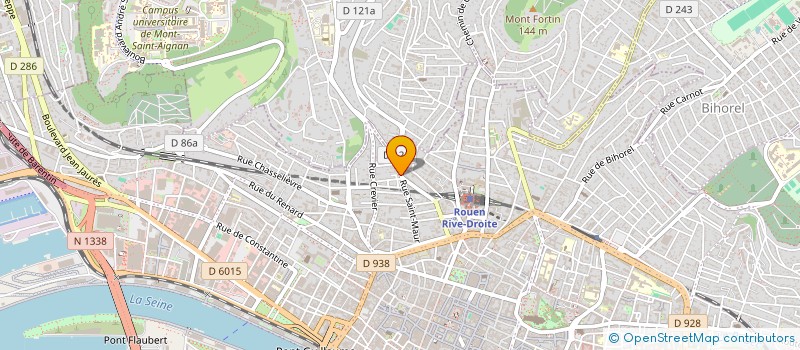 localisation de l'entreprise SCI DE BEAUCOURS à ROUEN