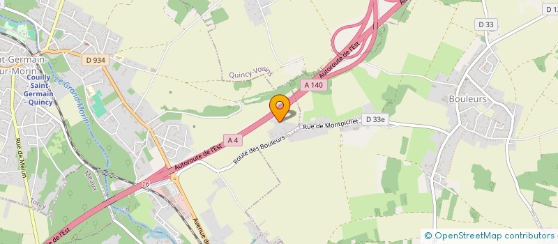 localisation de l'entreprise SCI DE BEAUGAUDIN à COUILLY-PONT-AUX-DAMES