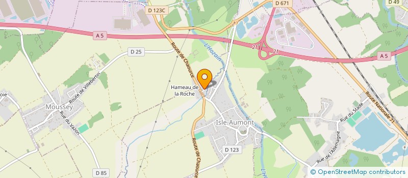 localisation de l'entreprise SCI DE BEAULIEU  MOUSSEY