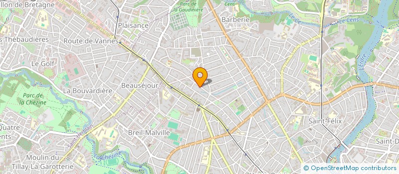 localisation de l'entreprise SCI DE BEAUMARCHE à NANTES