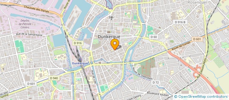 localisation de l'entreprise SCI DE BEAUMONT à DUNKERQUE