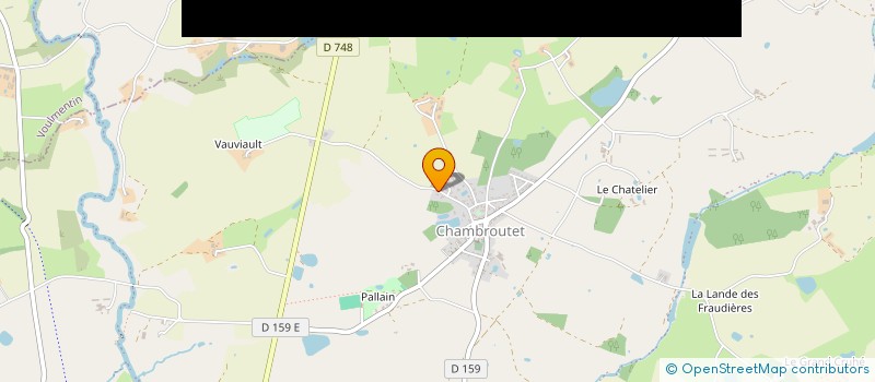 localisation de l'entreprise SCI DE BEAUMONT  BRESSUIRE