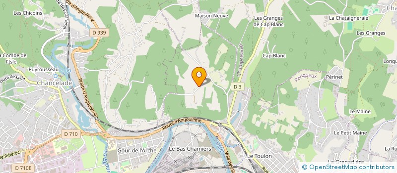 localisation de l'entreprise SCI DE BEAUPUY à PERIGUEUX