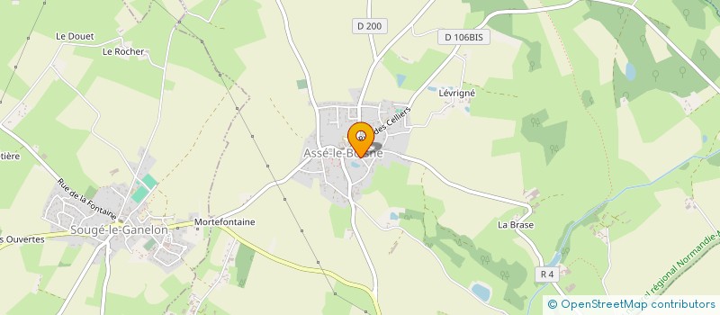 localisation de l'entreprise SCI DE BEAUREGARD  ASSE-LE-BOISNE