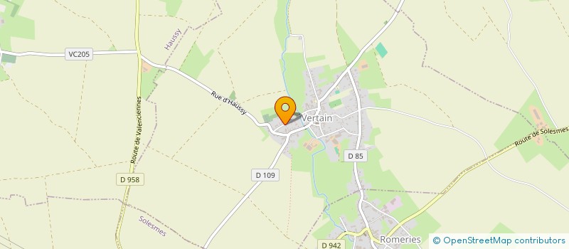 localisation de l'entreprise SCI DE BEAUREGARD à VERTAIN