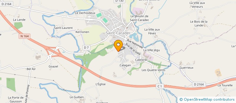 localisation de l'entreprise SCI DE BEAUSEJOUR  SAINT-BARNABE