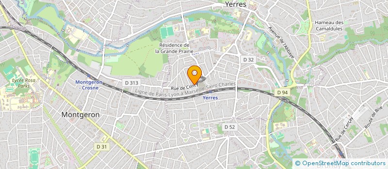 localisation de l'entreprise SCI DE BEAUSITE à YERRES