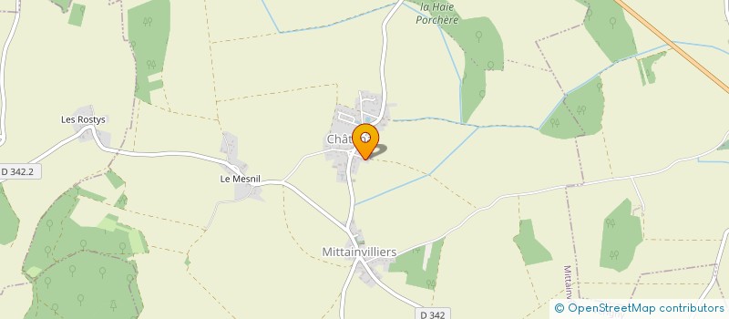 localisation de l'entreprise SCI DE BEAUSOLEIL à MITTAINVILLIERS-VERIGNY