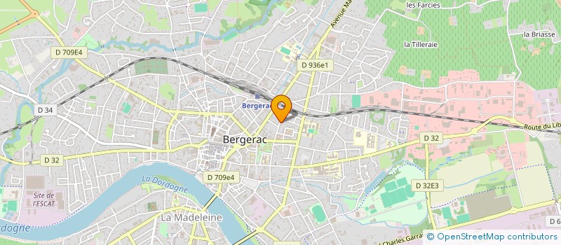 localisation de l'entreprise SCI DE BEAUVEZER à BERGERAC
