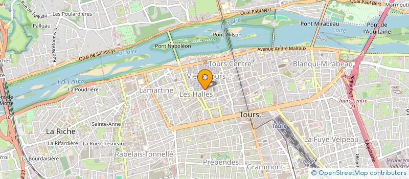 localisation de l'entreprise SCI DE BEAUVOIR  TOURS