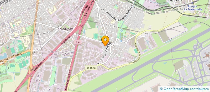 localisation de l'entreprise SCI DE BECHIGNE à WISSOUS