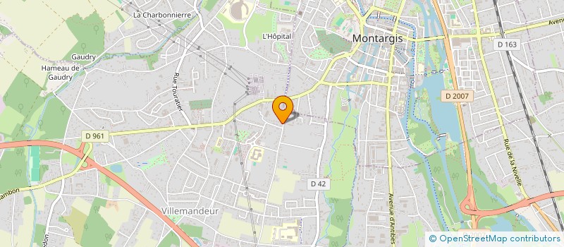 localisation de l'entreprise SCI DE BEL AIR à VILLEMANDEUR