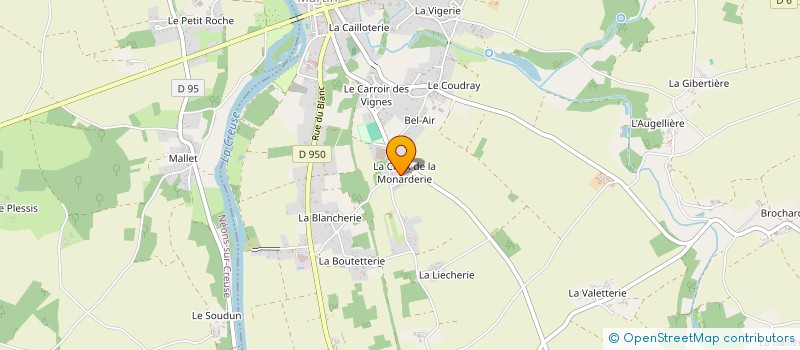 localisation de l'entreprise SCI DE BEL AIR à TOURNON-SAINT-MARTIN