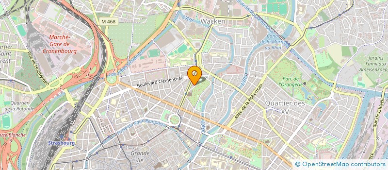 localisation de l'entreprise SCI DE BELFAYS  STRASBOURG