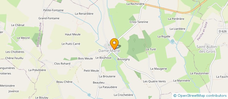 localisation de l'entreprise SCI DE BELLE FONTAINE à SAINT-MARTIN-DU-VIEUX-BELLEME