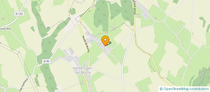 localisation de l'entreprise SCI DE BELLEFOSSE  SAINTE-CROIX-SUR-BUCHY