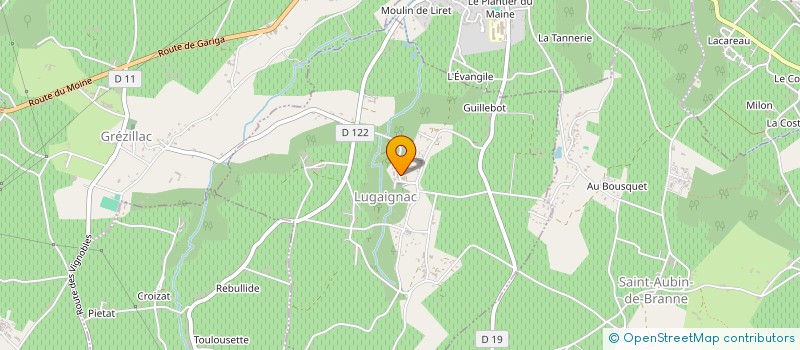 localisation de l'entreprise SCI DE BELLEFOURCHE  SAINT-VINCENT-DE-PERTIGNAS