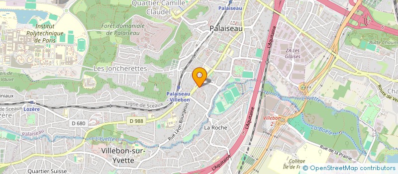 localisation de l'entreprise SCI DE BELLEVUE EN ABREGE SCI DE BELLEVUE à PALAISEAU