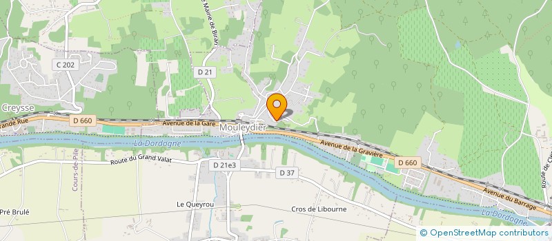 localisation de l'entreprise SCI DE BELPECH à MOULEYDIER