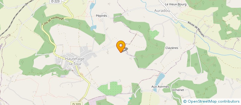 localisation de l'entreprise SCI DE BEN'S  LAROQUE-TIMBAUT