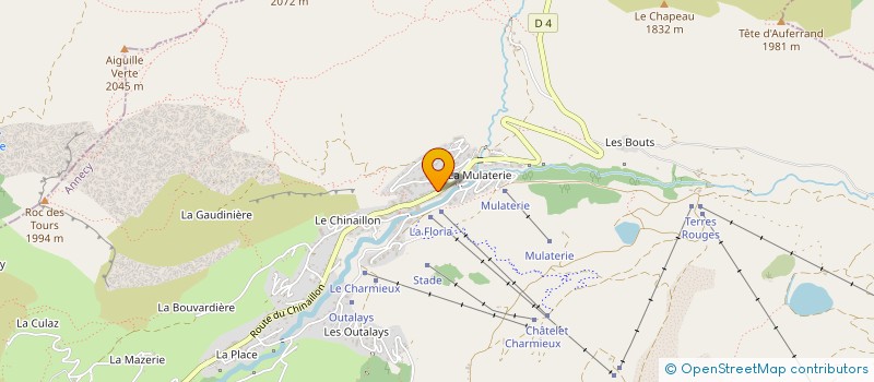 localisation de l'entreprise SCI DE BENEVENT à LE GRAND-BORNAND