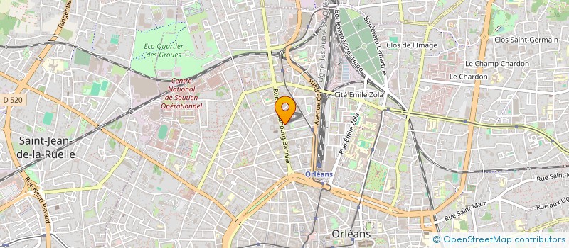 localisation de l'entreprise SCI DE BERBERIS  ORLEANS