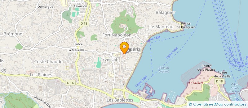 localisation de l'entreprise SCI DE BERGAME à LA SEYNE-SUR-MER