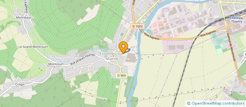 localisation de l'entreprise SCI DE BERGERES à BLESMES
