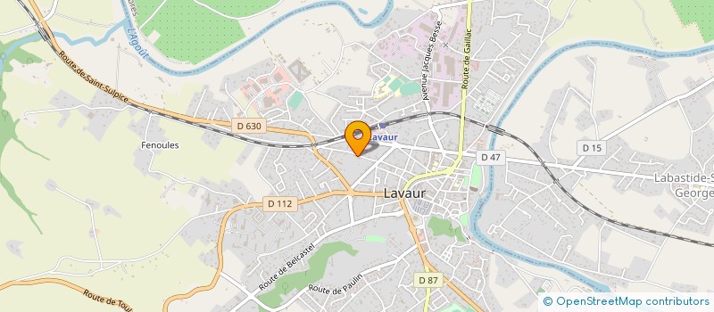 localisation de l'entreprise SCI  DE BERNADIS  LAVAUR