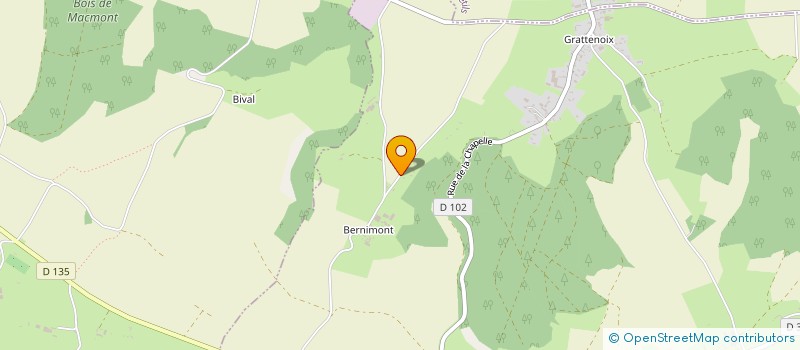 localisation de l'entreprise SCI DE BERNIMONT  BEAUSSAULT