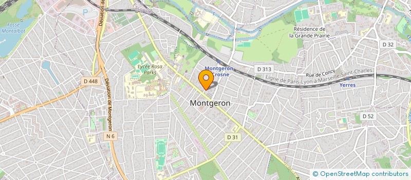 localisation de l'entreprise SCI DE BERULLE à MONTGERON